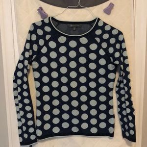 Title nine super soft polka dot sweater